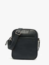 Sac Bandoulière Flandres Cuir Etrier Noir flandres EFLA729M