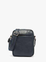 Sac Bandoulière Flandres Cuir Etrier Bleu flandres EFLA729S