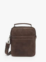 Sac Bandoulière Spider Cuir Etrier Marron spider ESPI732M