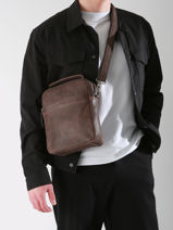 Sac Bandoulière Spider Cuir Etrier Marron spider ESPI732M-vue-porte